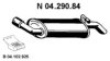 EBERSP?CHER 04.290.84 End Silencer